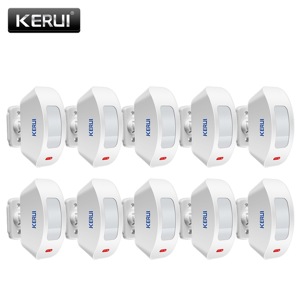 Home Security Equipment - KERUI 무선 커튼 적외선 감지기 창