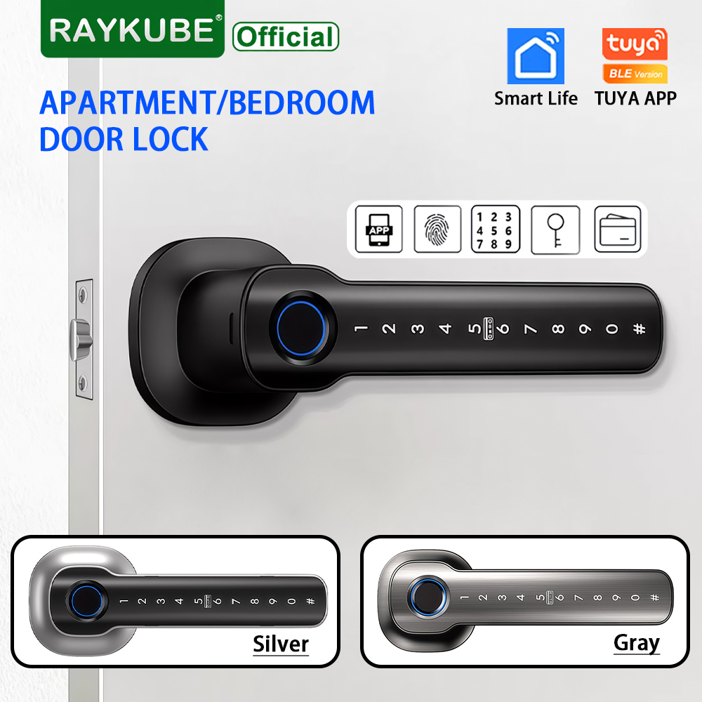 Home Security Keypad - RAYKUBE HL50 Tuya 블루투스 스마트 도어