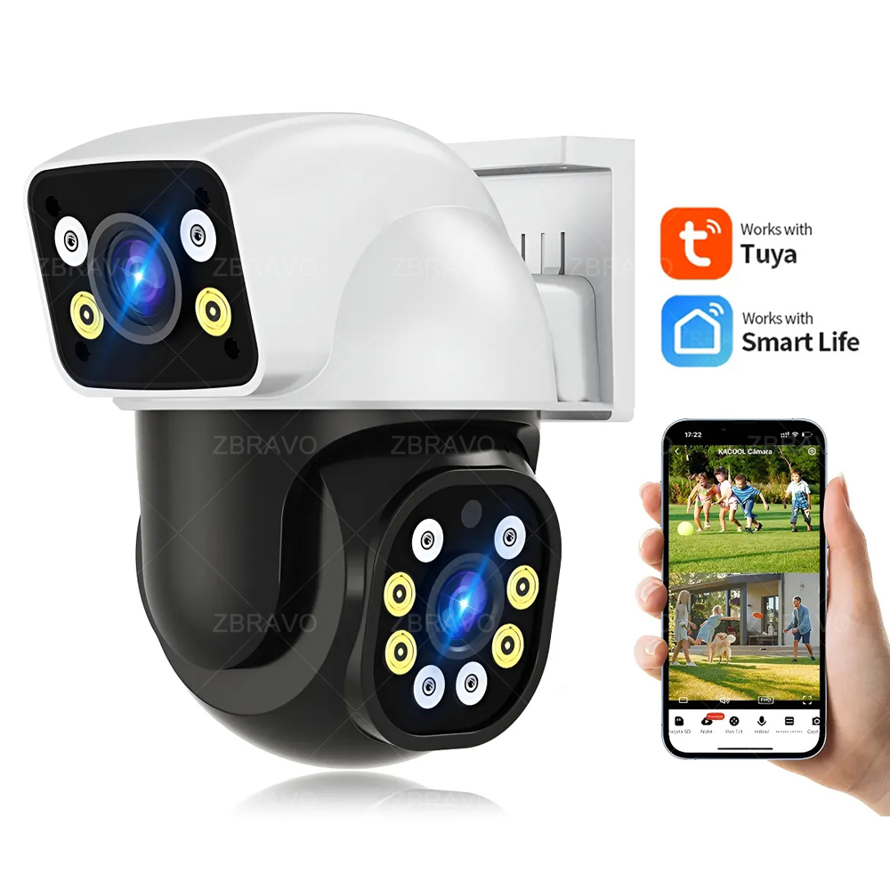 Home Security News - Smartlife 8MP WiFi Tuya 야외 카메라