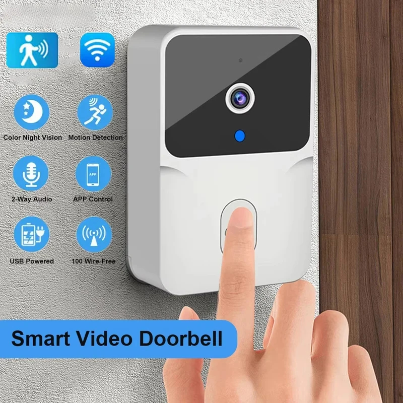 Home Security Tech - 스마트 홈 WiFi 비디오 초인종 무선