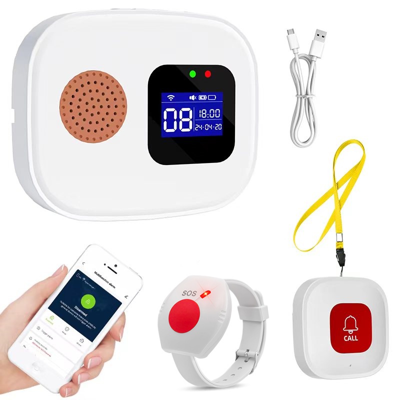 Home Security Equipment - 노인용 비상 호출 버튼, Tuya WiFi