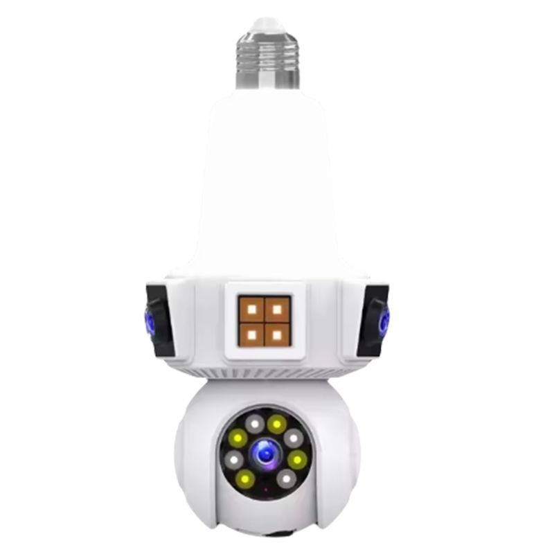 Home Security And Cctv - 【A08I】듀얼 렌즈 마트 홈 무선 와이파이