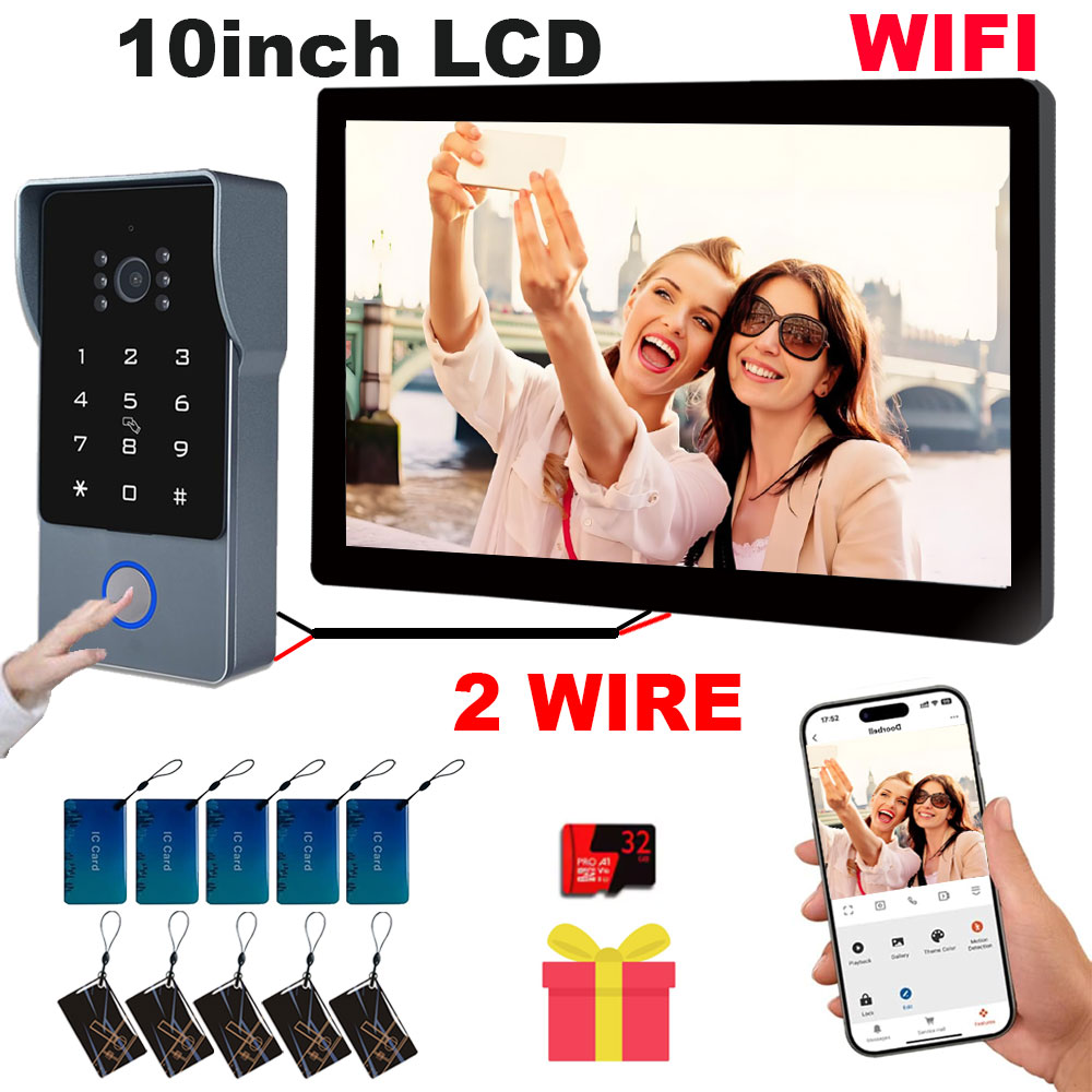 Home Security Cameras Uk - 투야 와이파이 스마트 홈 비디오 도어폰