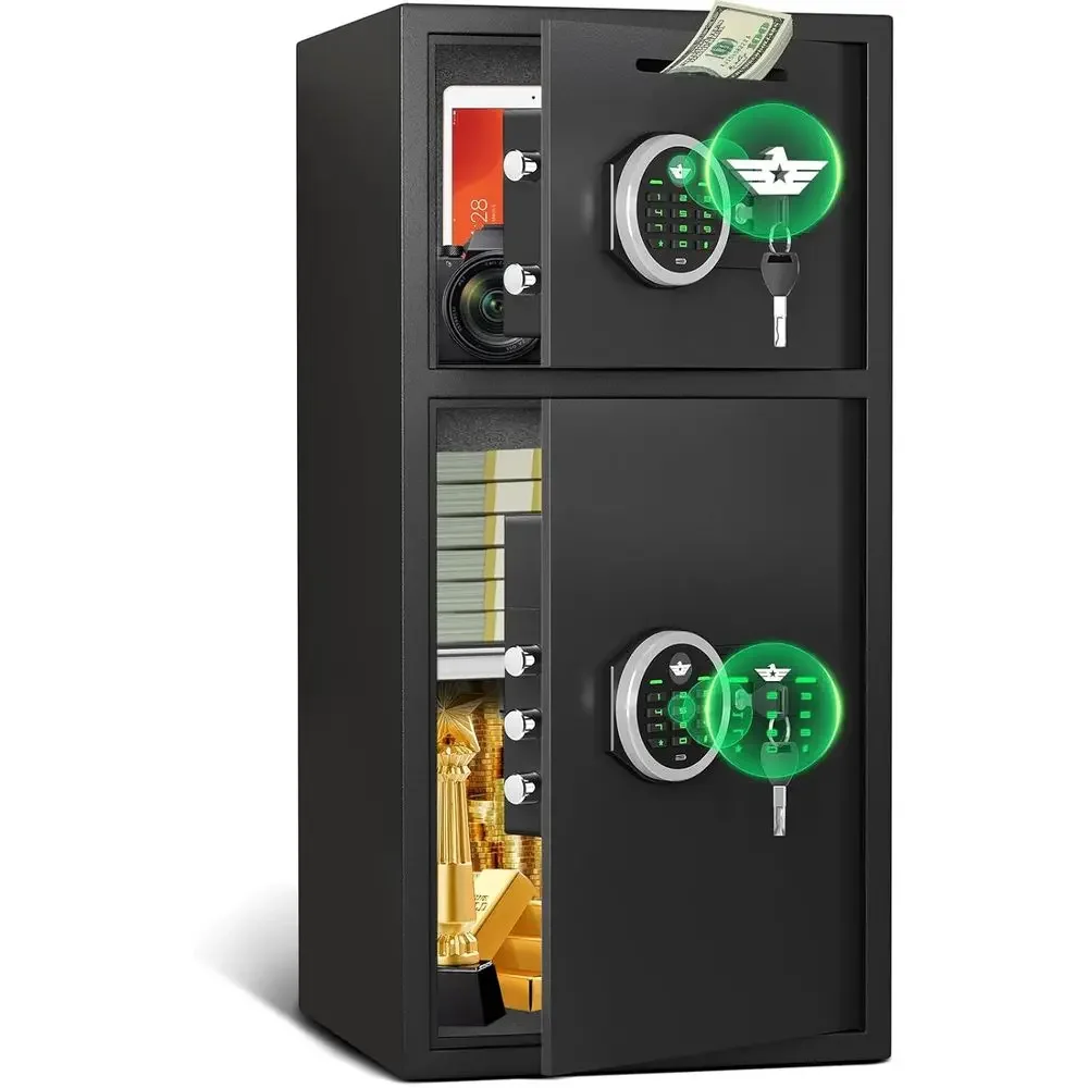 Home Security Keypad - 6.0 Cu. LED 조명, 이중 알람,