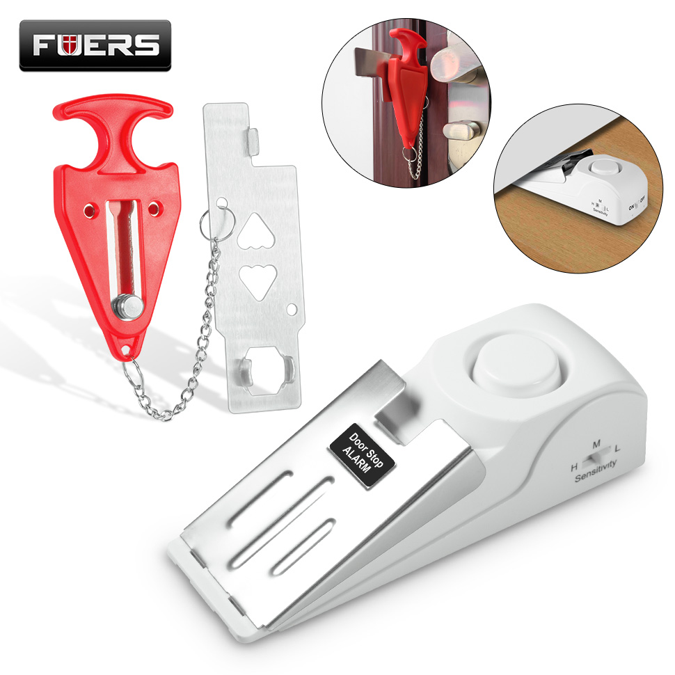 Home Security Lock System - FUERS 무선 문짝 정지 경보 시스템,