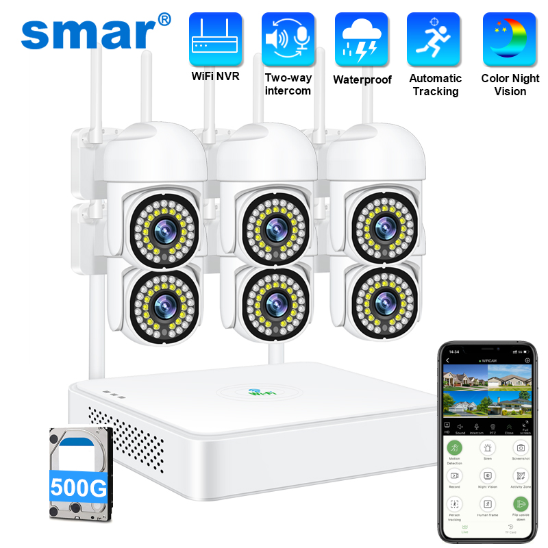 Home Security News - Smar 3MP 무선 CCTV 보안 카메라