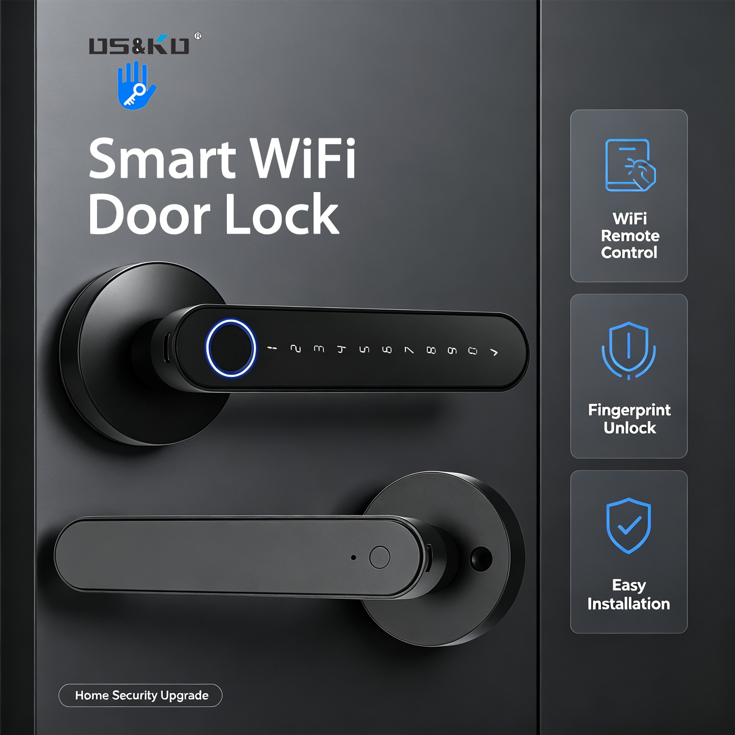 Home Security Keypad - TTLock 스마트 디지털 도어락, 5가지 키리스