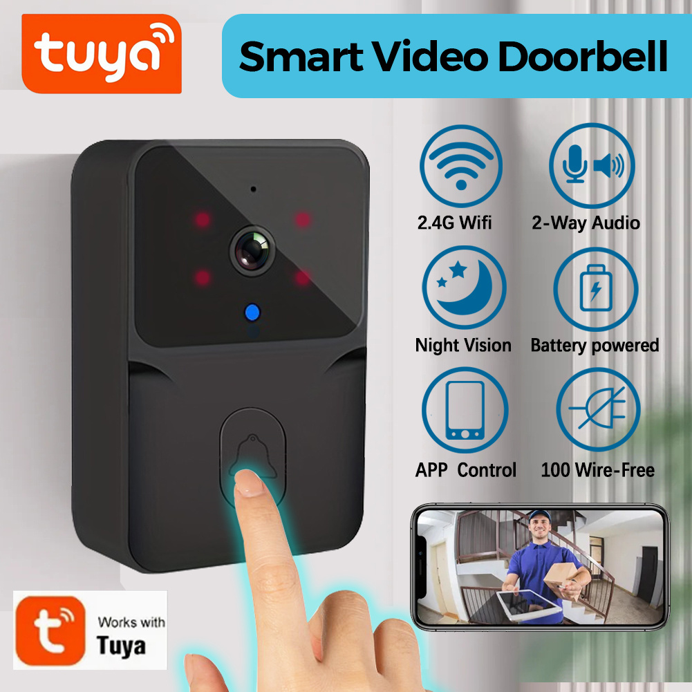 Home Security News - Tuya 무선 스마트 비디오 초인종, 2.4G