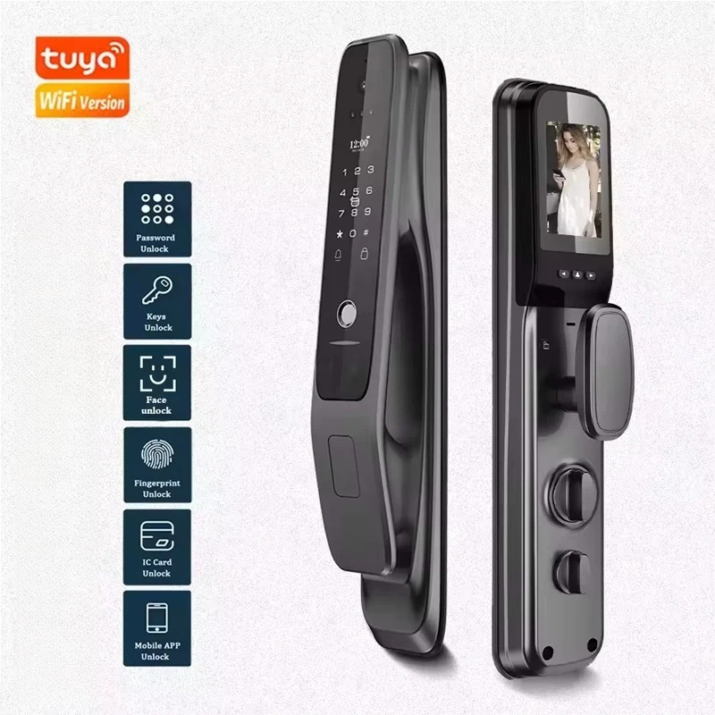 HX5 스마트 도어락 3D 얼굴인식 WiFi 디지털 전 - Home Security Electronics 리뷰 및 가격