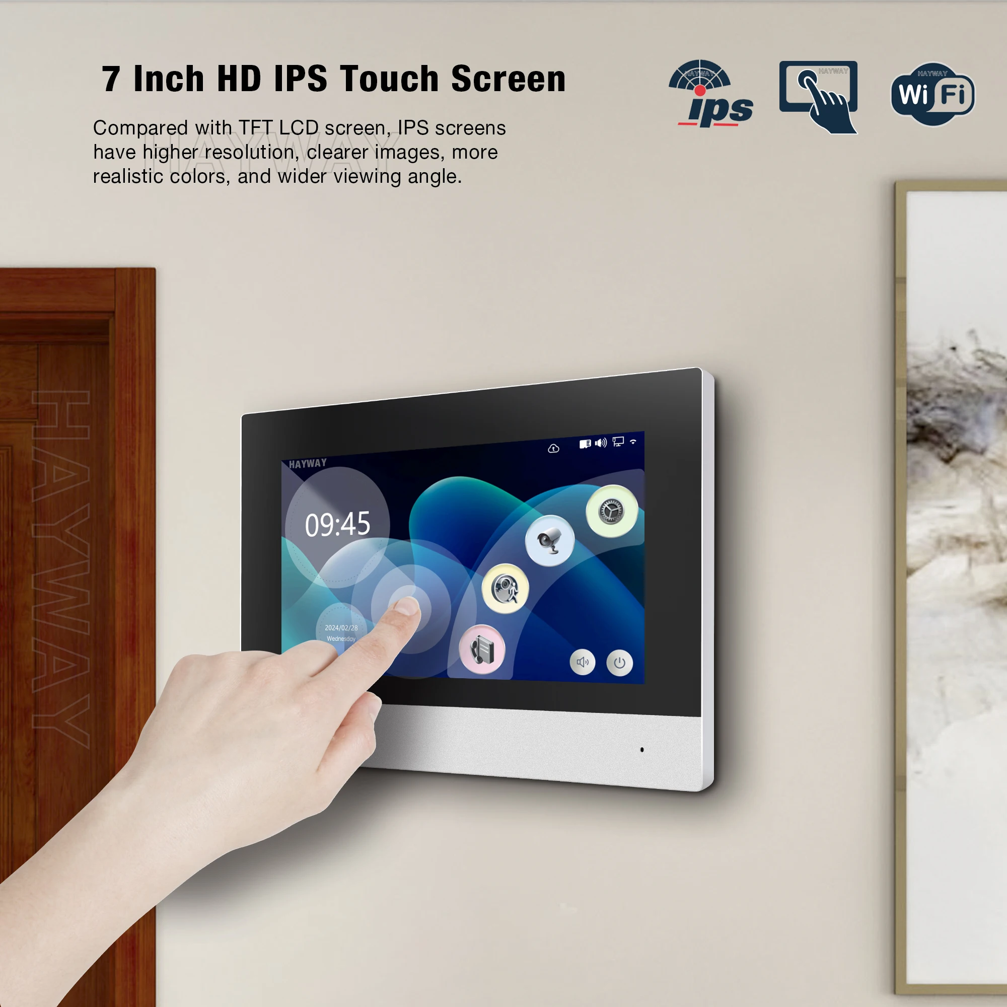 2선식 스마트홈 투야 와이파이 1080P 비디오 인터콤 - Home Security Cameras Uk 리뷰 및 가격