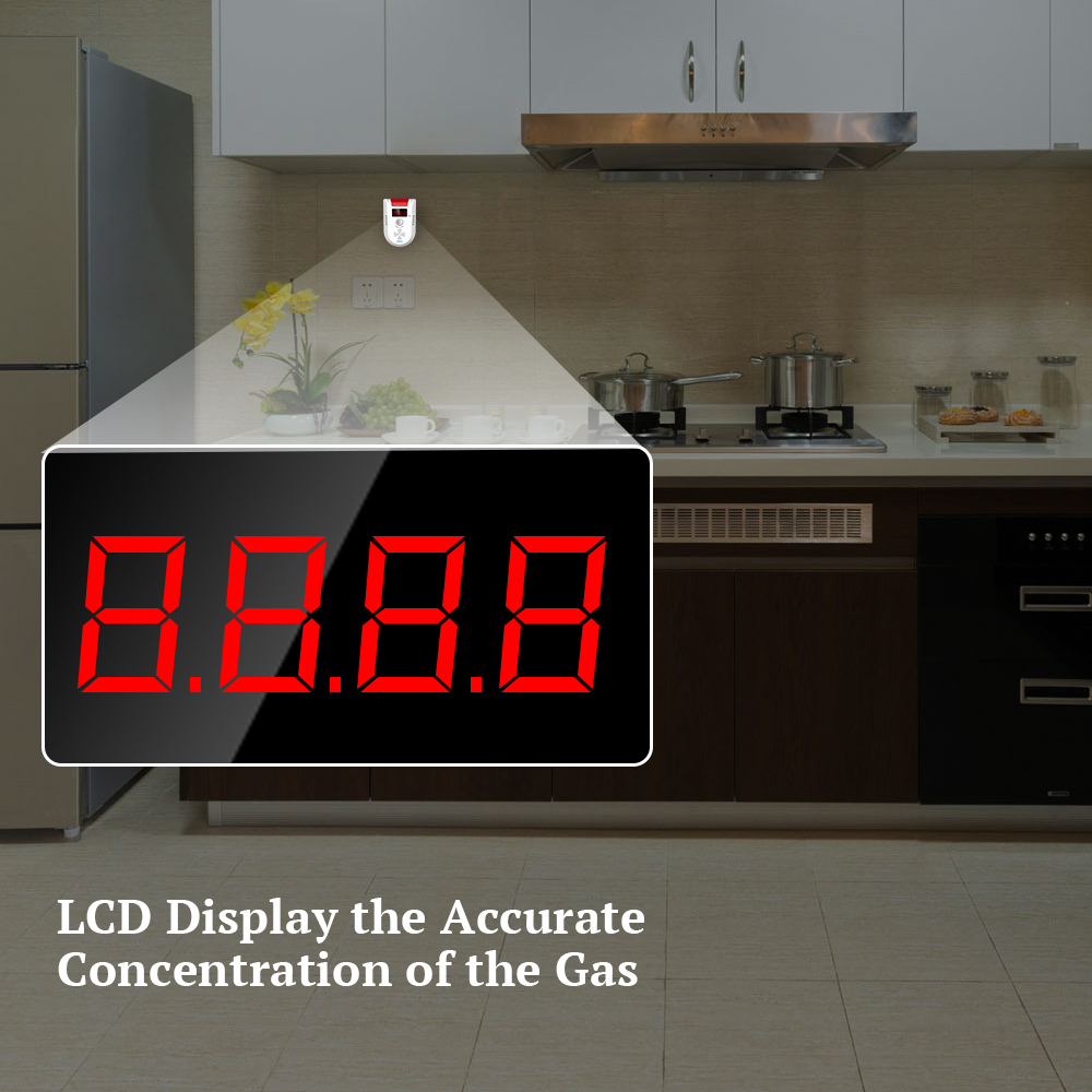 KERUI GD13 LPG 가스 감지기 알람 무선 디지 - Home Security Equipment 리뷰 및 가격