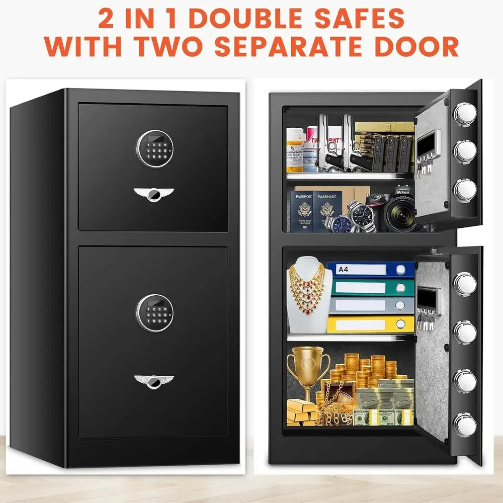 높이 35.4인치 XL 사이즈 이중문 보안 금고, 숨겨 - Home Security Keypad 리뷰 및 가격
