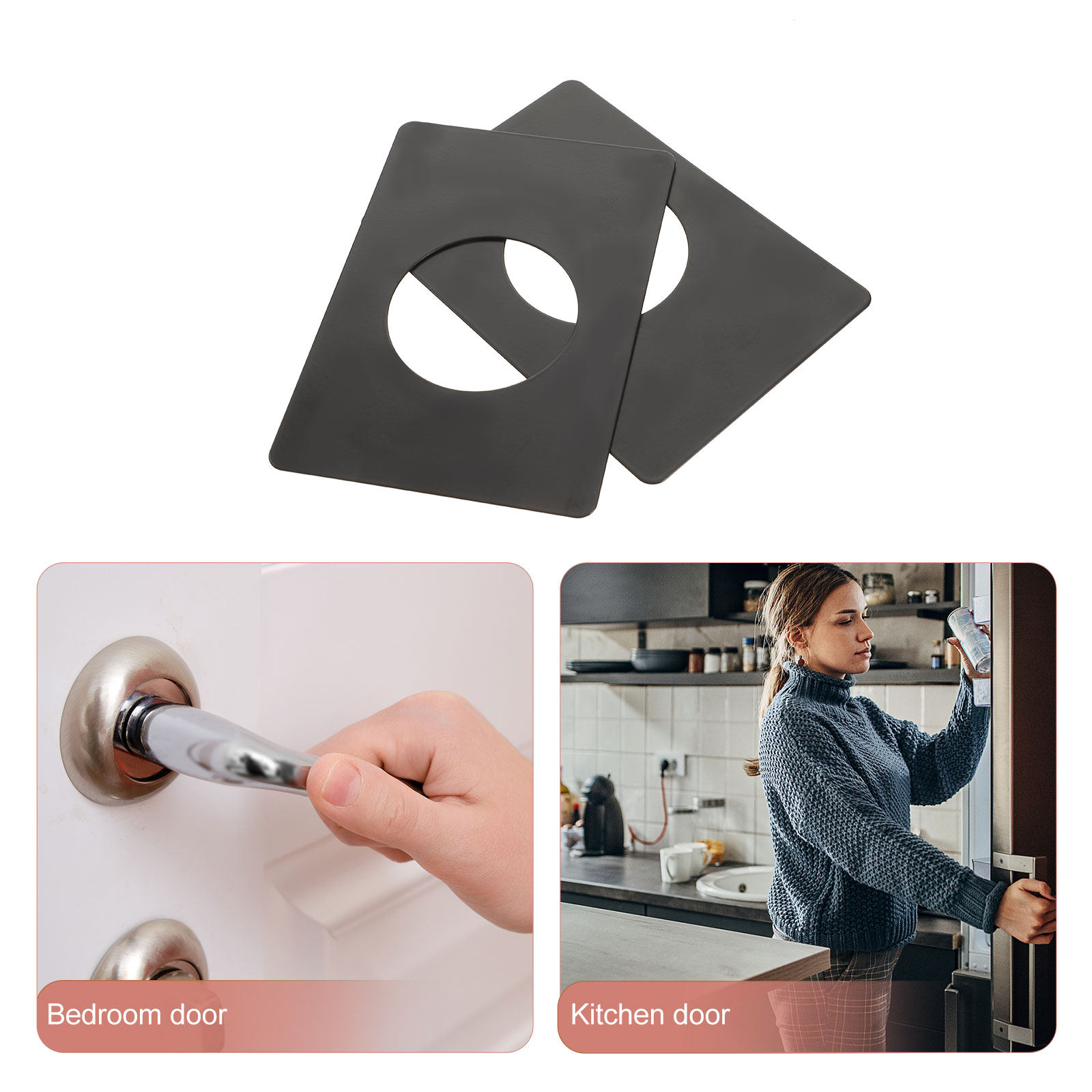 2Pcs 내마모성 스테인레스 스틸 도어 잠금 장치 강화 - Door Reinforcer Kit 리뷰 및 가격