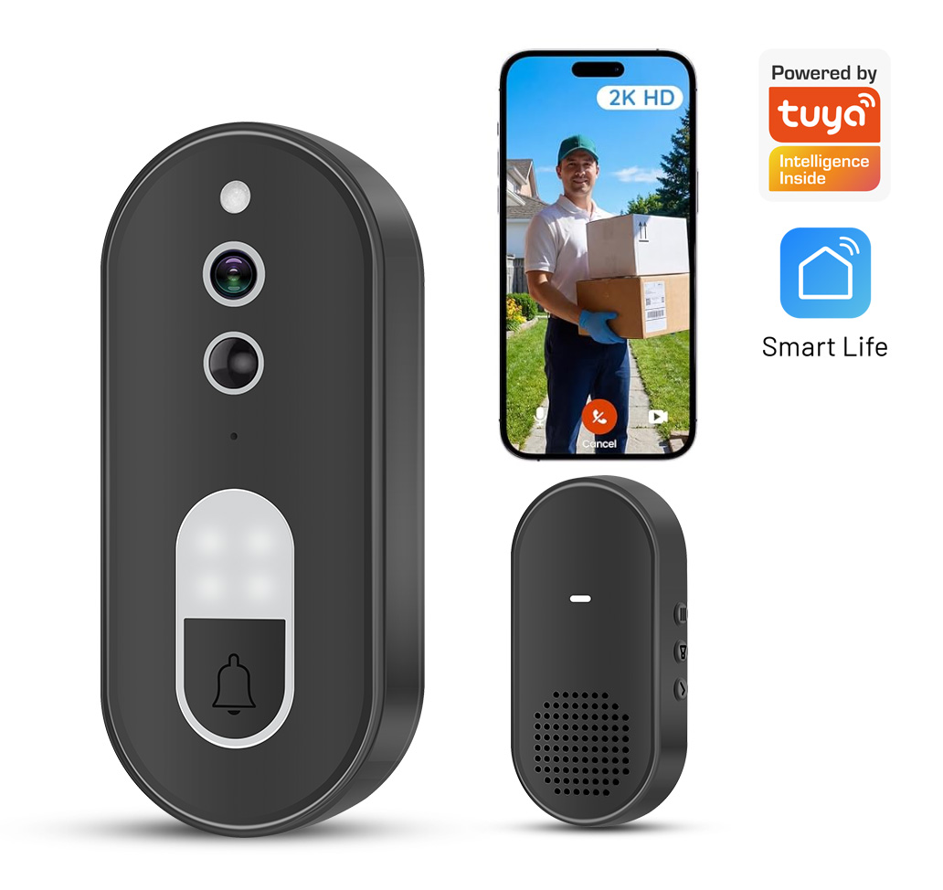 Tuya 1080P HD 무선 WiFi 비디오 초인종  - Home Security La 리뷰 및 가격