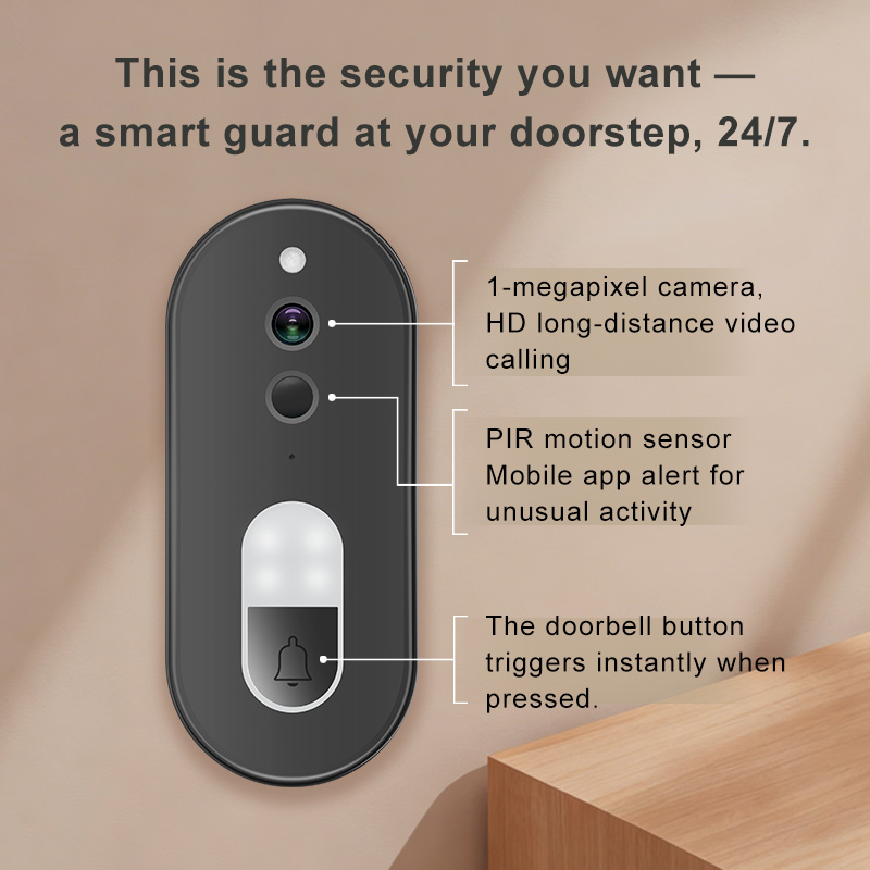 Tuya 1080P HD 무선 WiFi 비디오 초인종  - Home Security La 리뷰 및 가격