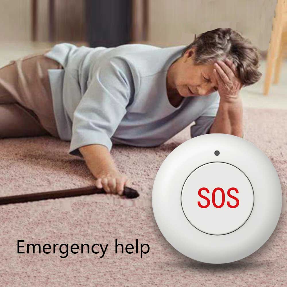 무선 SOS 버튼 스마트 홈 게이트 보안 초인종 433 - Home Security Equipment 리뷰 및 가격