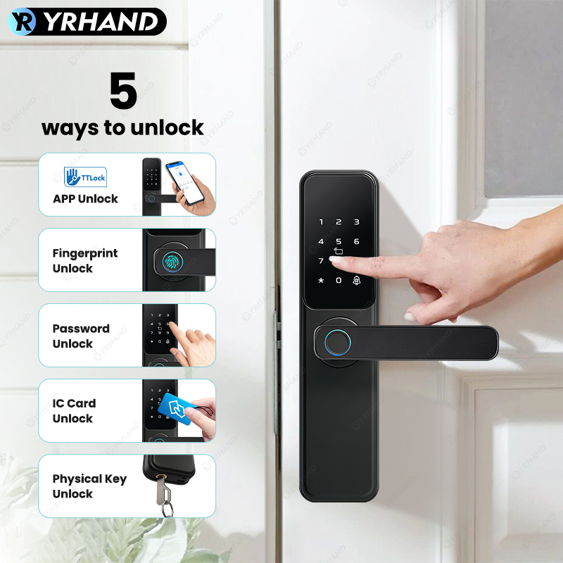 블루투스 TTLock 앱 지문 잠금 장치 Cerradu - Home Security Keypad 리뷰 및 가격