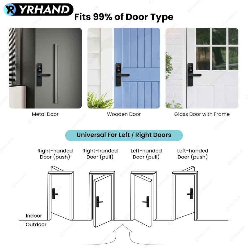 블루투스 TTLock 앱 지문 잠금 장치 Cerradu - Home Security Keypad 리뷰 및 가격