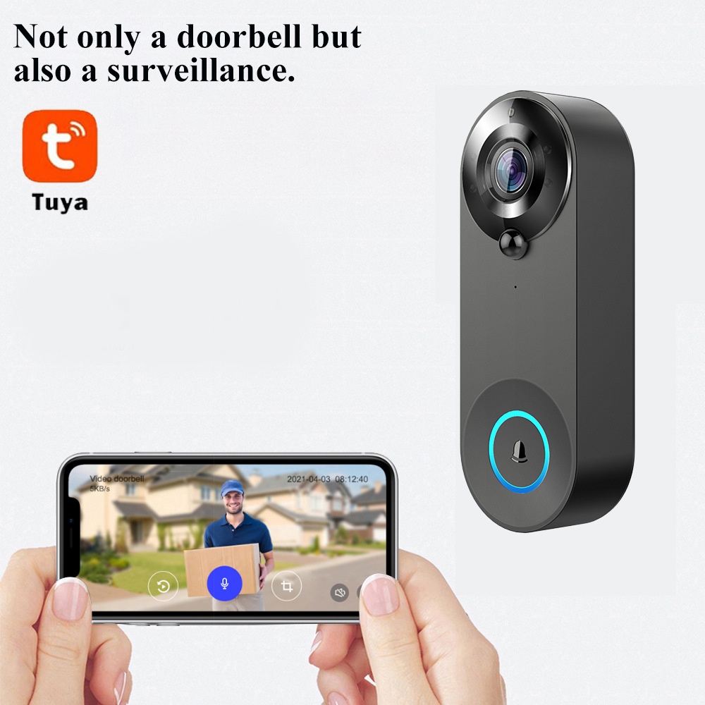 Tuya 1080P 무선 WIFI 초인종 비디오 인터콤 - Home Security La 리뷰 및 가격