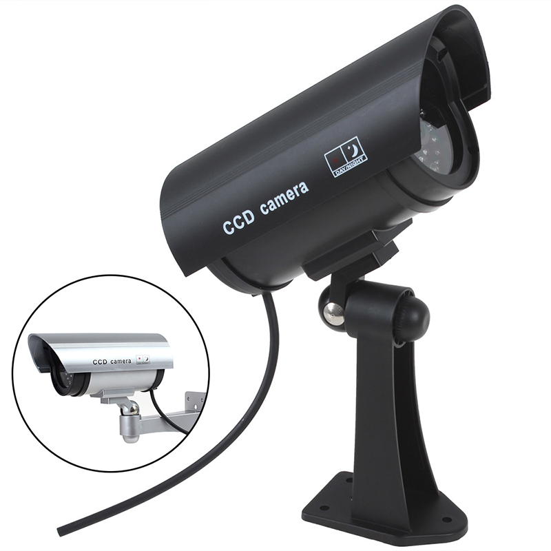 빨간색 LED가 깜박이는 가정용 실외/실내용 모형 카메 - Home Security And Cctv 리뷰 및 가격