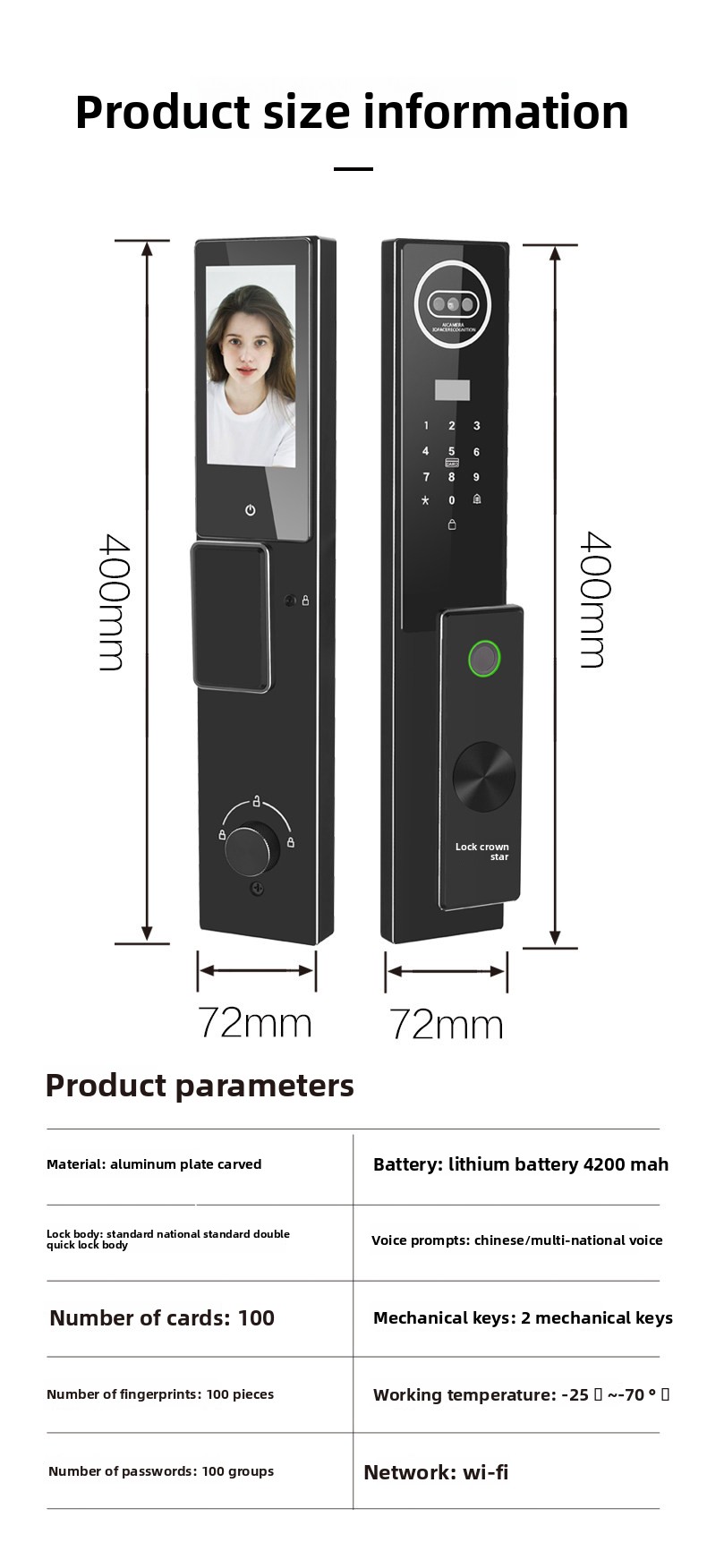 스마트 홈 보안 도어락 시스템 완전 자동 전자 키리스  - Home Security Lock System 리뷰 및 가격