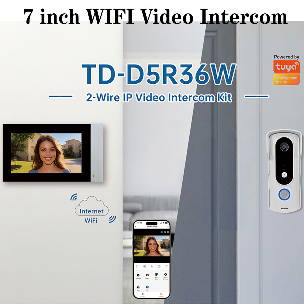 2 와이어 스마트 홈 Tuya Wifi 1080P 비디 - Home Security Cameras Uk 리뷰 및 가격