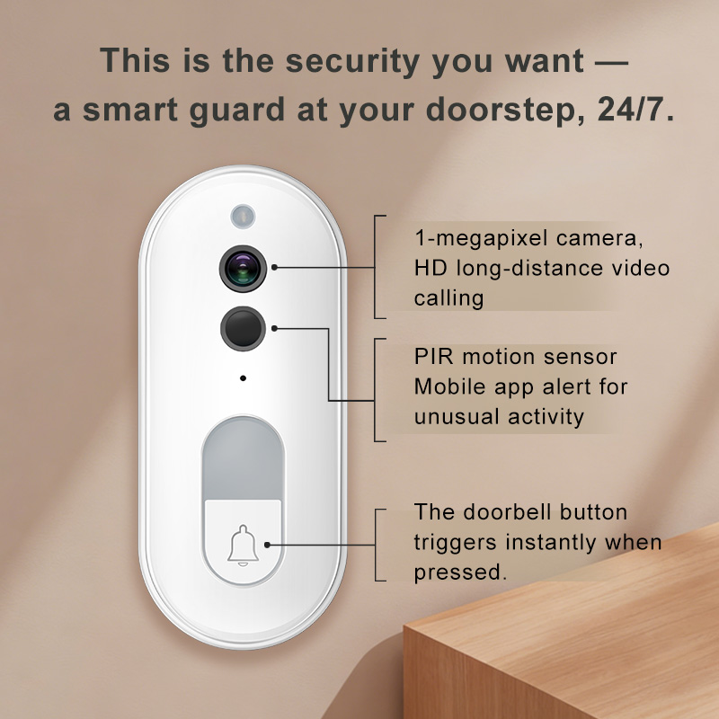 Tuya 스마트 비디오 초인종 무선 1080P HD 실 - Home Security News 리뷰 및 가격