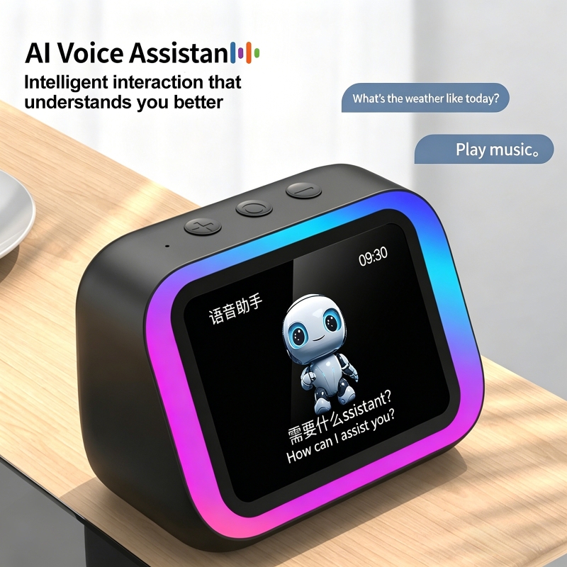 AI 음성 어시스턴트 블루투스 스피커 RGB 컬러 조명 - Home Security Electronics 리뷰 및 가격