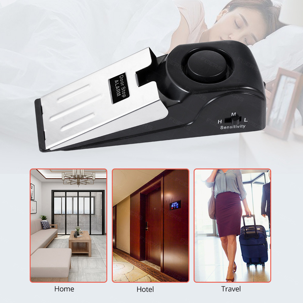 FUERS 도어 스톱 알람 시스템 120dB 큰 소리  - Home Security Equipment 리뷰 및 가격