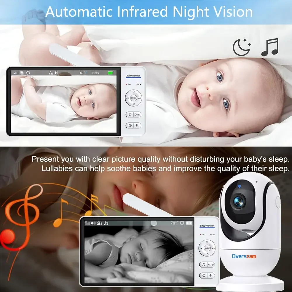 7 인치 디스플레이 화면 비디오 베이비 모니터 5000 - Home Security Cameras Uk 리뷰 및 가격