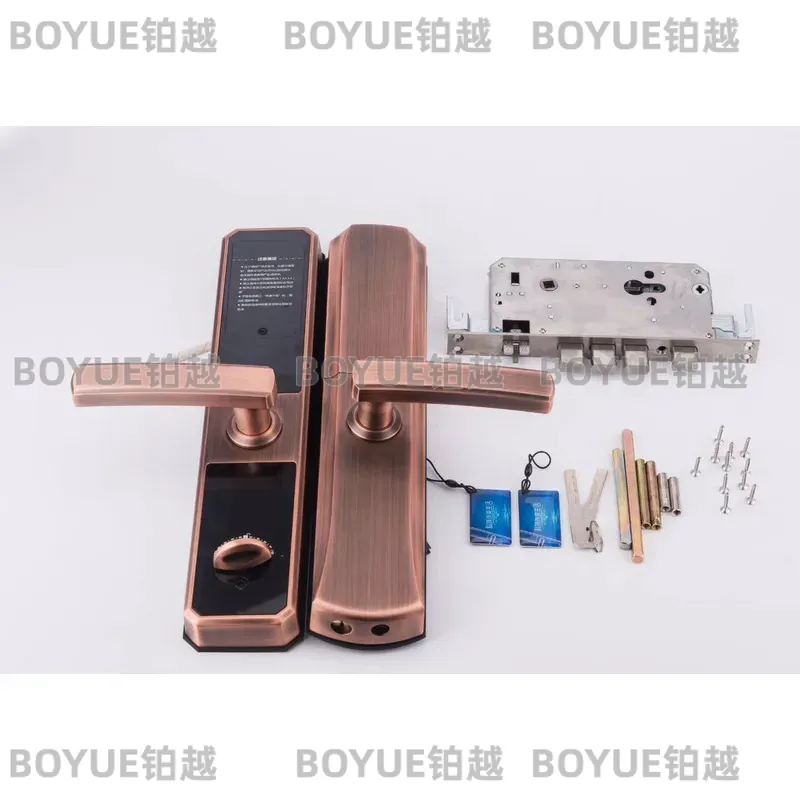아연 합금 슬라이딩 커버 지문 스마트 잠금 장치 전자  - Home Security Lock System 리뷰 및 가격