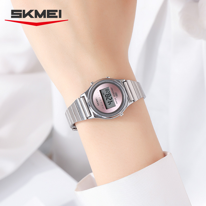 SKMEI 2521 패션 여성용 전자 시계 다기능 알람 - Home Security Electronics 리뷰 및 가격