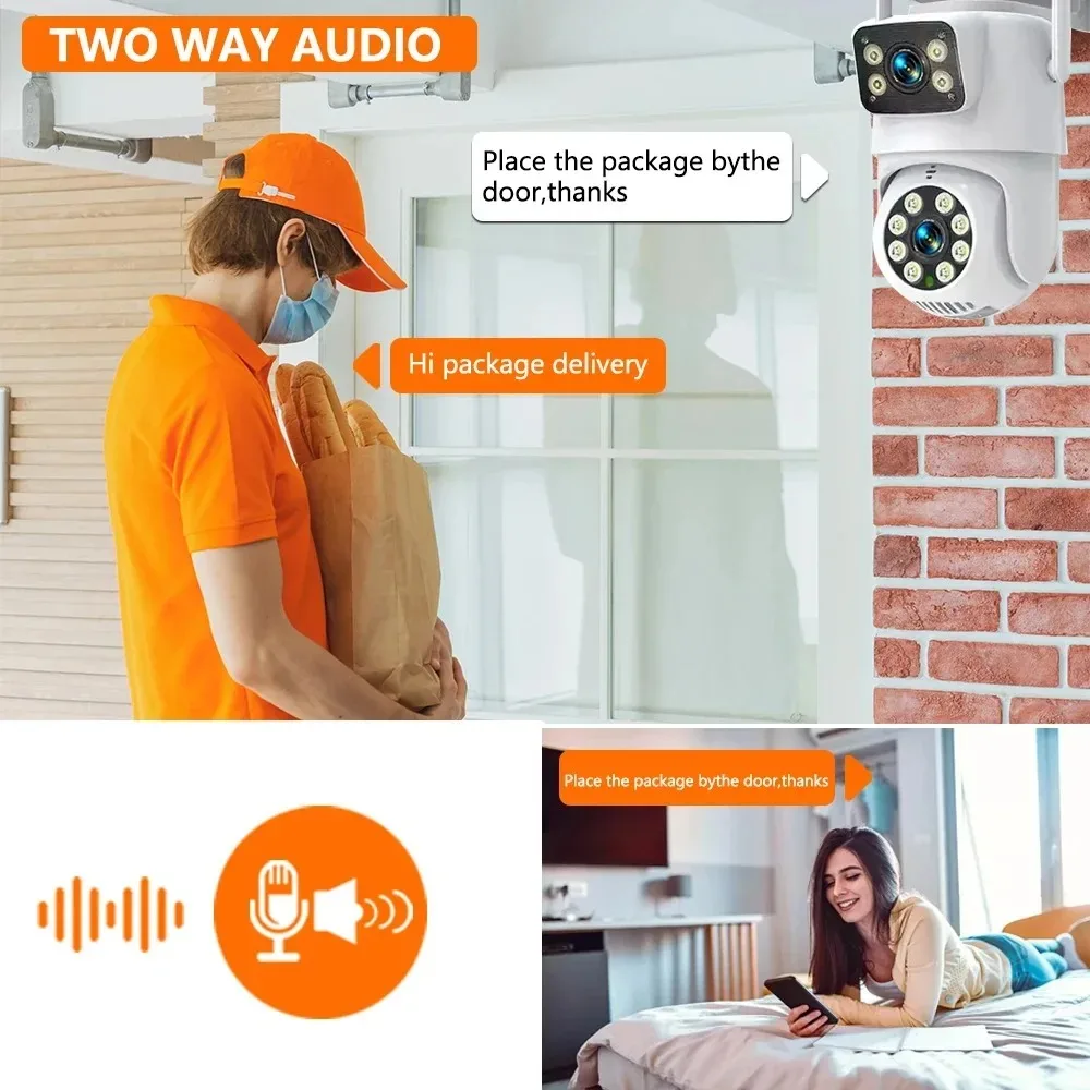 10채널 CCTV 보안 4K 듀얼 렌즈 PTZ 카메라  - Home Security And Cctv 리뷰 및 가격