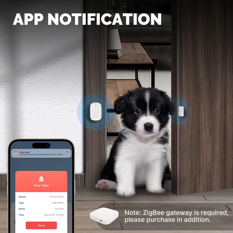 MOES Tuya ZigBee 스마트 창문 게이트 센서 - Home Security Equipment 리뷰 및 가격