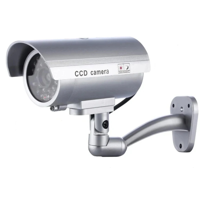 시뮬레이션 가짜 총알 카메라 모형 카메라 야외 LED  - Home Security News 리뷰 및 가격