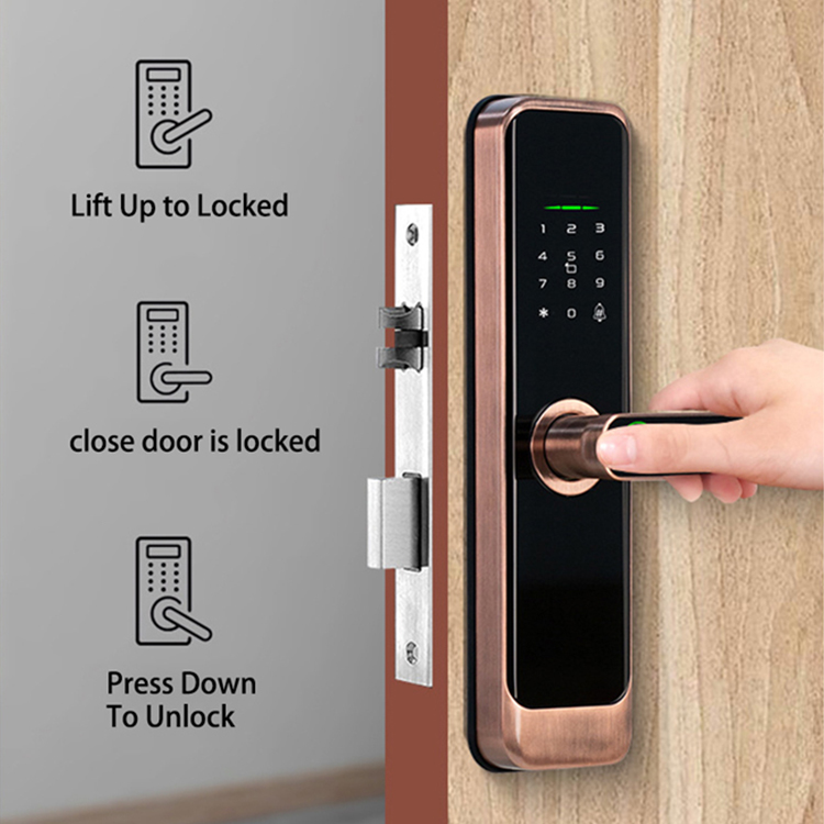 디지털 스마트 도어락 비밀번호 홈 우드 소형 전자 미니 - Home Security Electronics 리뷰 및 가격