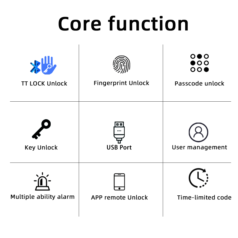 RAYKUBE M5 TT 잠금 BLE 스마트 지문 문짝 - Home Security Keypad 리뷰 및 가격