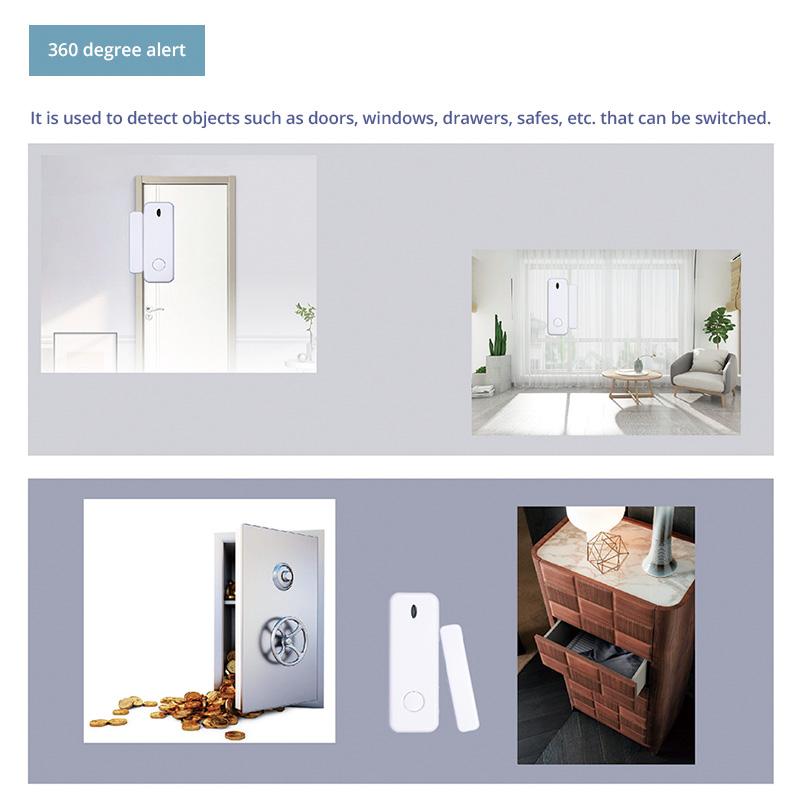 D10 창문 센서 알람 433MHz 무선 자석 센서 감 - Home Security Equipment 리뷰 및 가격