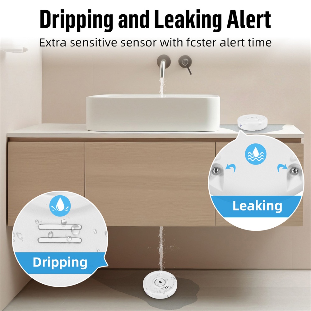 Fuers 누수 감지기 스마트 홈 알람, 투야 스마트  - Home Security Equipment 리뷰 및 가격