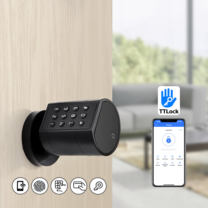 스마트 유로 원통형 도어락 ttlock 앱 키리스 보안 - Home Security Keypad 리뷰 및 가격