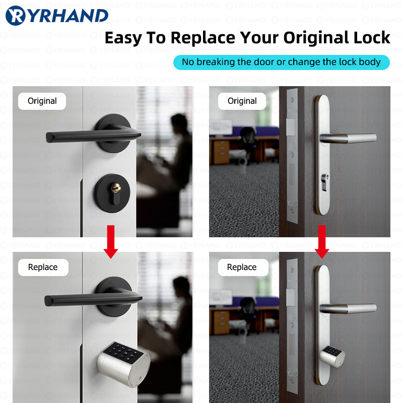 스마트 유로 원통형 도어락 ttlock 앱 키리스 보안 - Home Security Keypad 리뷰 및 가격