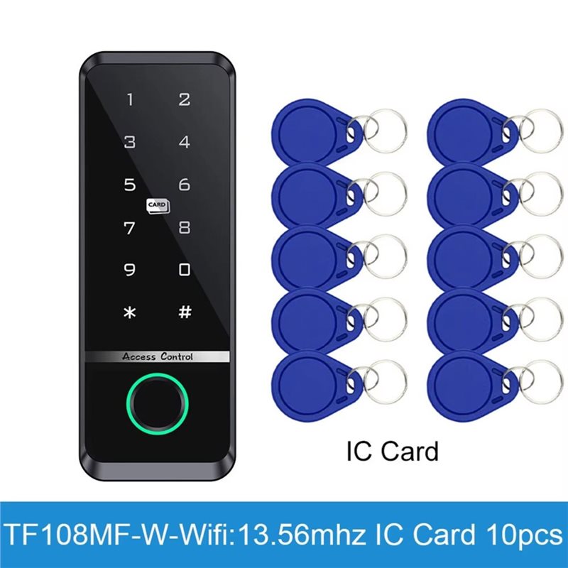 ABGH-Tuya 스마트 도어 잠금 장치 지문 액세스  - Home Security Lock System 리뷰 및 가격