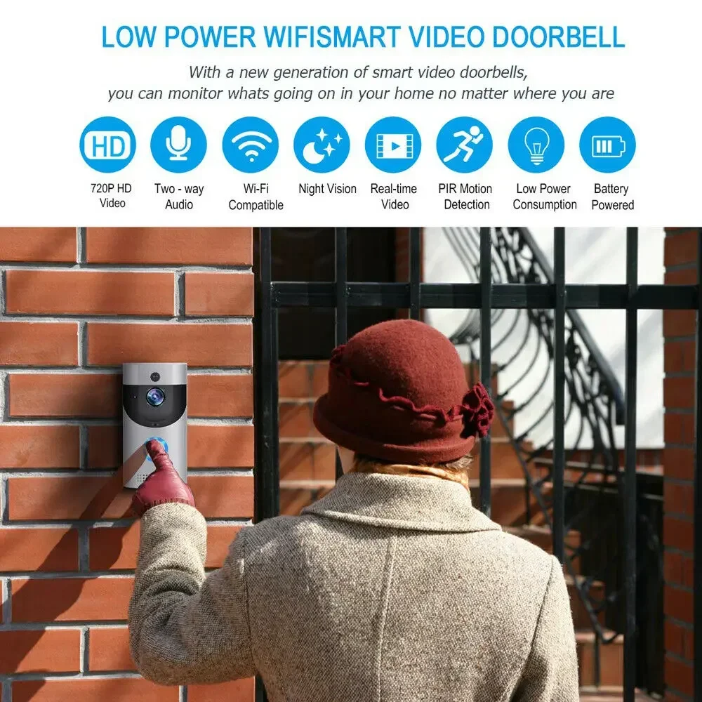 720P HD 스마트 홈 무선 WIFI 초인종 카메라  - Home Security Tech 리뷰 및 가격