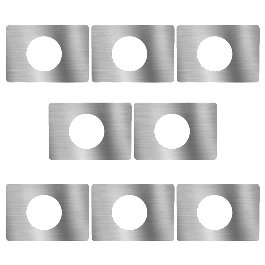 8Pcs 도어 홀 커버 플레이트 스테인레스 스틸 도어  - Door Reinforcer Kit 리뷰 및 가격