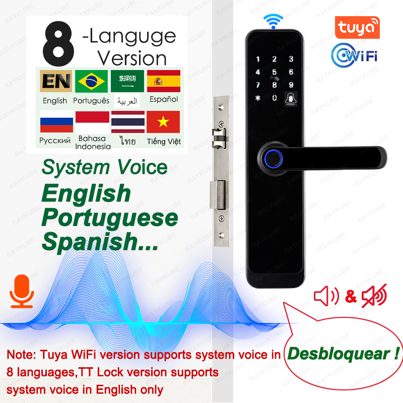 RAYKUBE K8 스마트 도어 잠금 장치 TTlock - Home Security Keypad 리뷰 및 가격