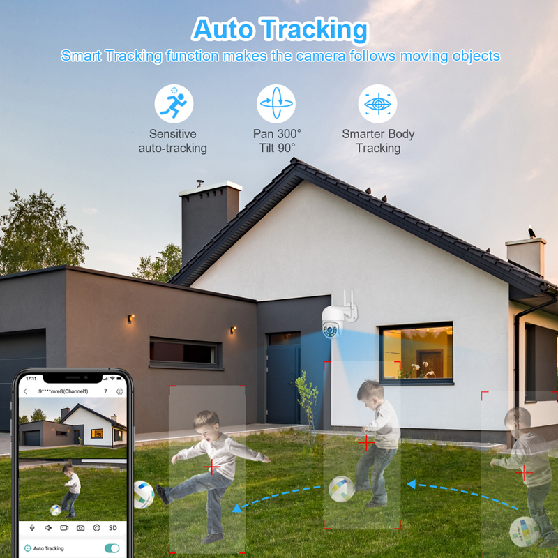 Smar 3MP 무선 CCTV 보안 카메라 시스템 PT - Home Security News 리뷰 및 가격