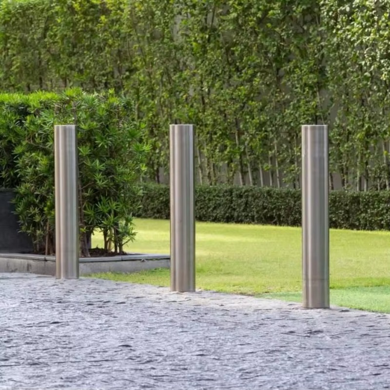 공공 교통 안전 볼라드 보호용 보안 주차 스테인리스 스 - Home Security Bollards 리뷰 및 가격