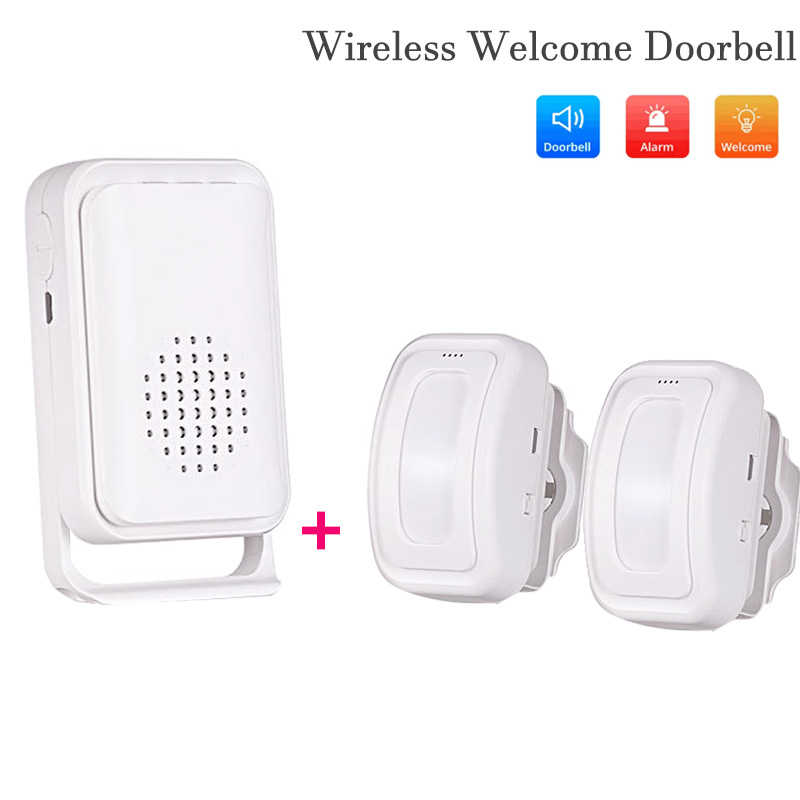 무선 웰컴 초인종, 가정 상점 호텔 PIR 모션 센서, - Home Security Equipment 리뷰 및 가격