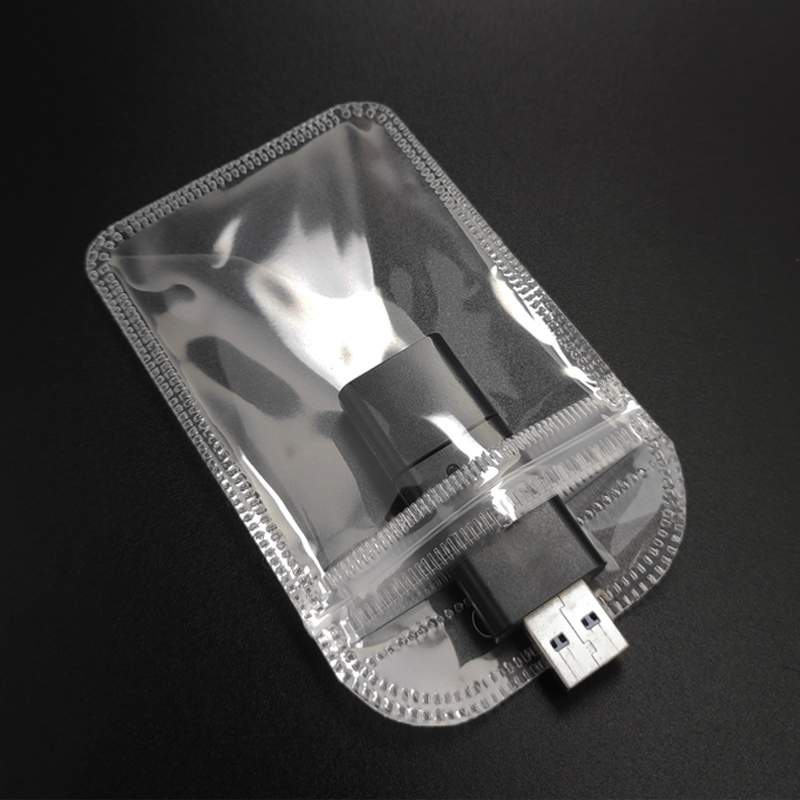 100 개 소매 투명 플라스틱 지퍼 가방 지퍼 잠금 자 - Home Security Electronics 리뷰 및 가격